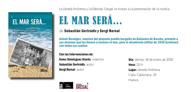 Invitació EL MAR SERÁ_Huesca